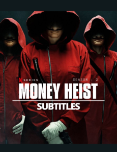 money heist season 2 english
